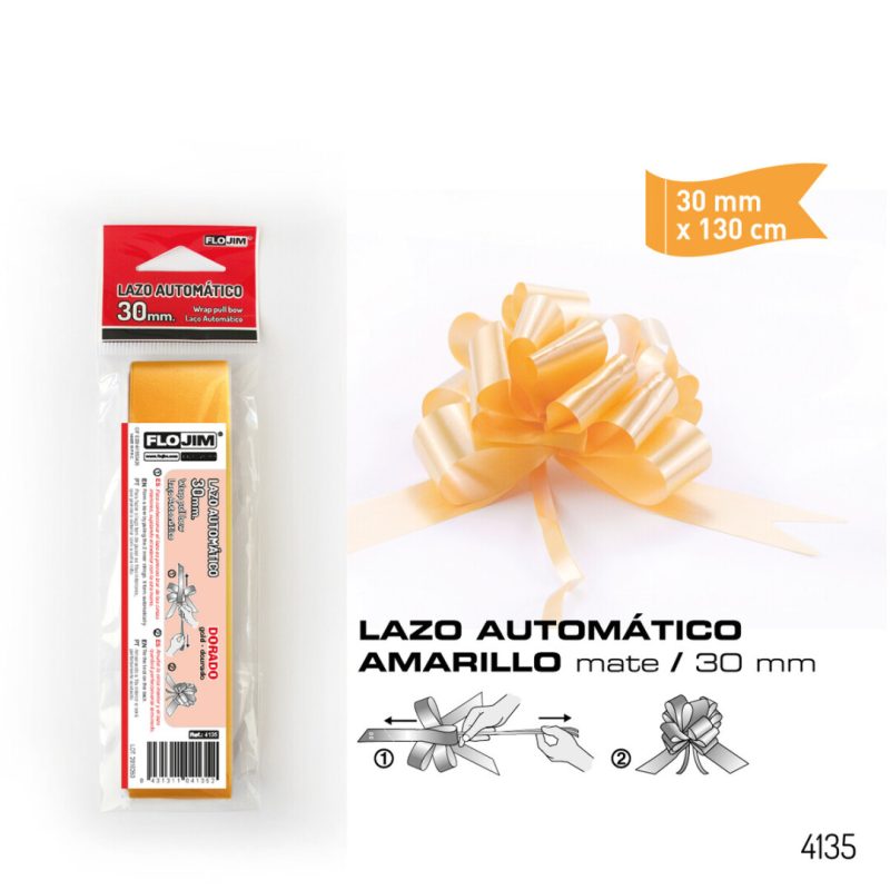 Lazo Automatico - Oro 30 mm.