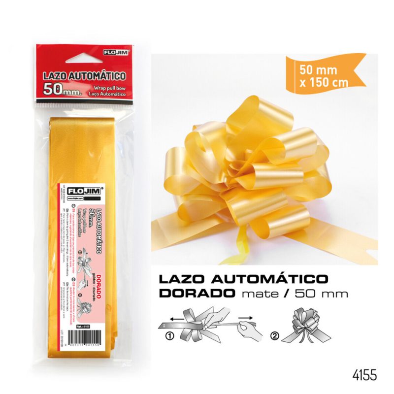 Lazo Automatico - Oro 50 mm.