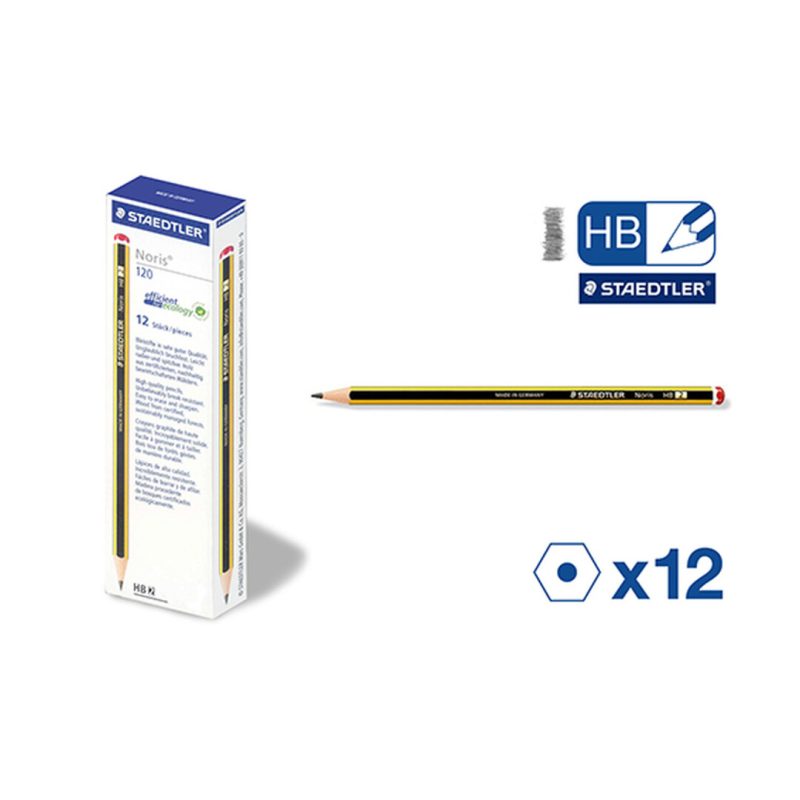 Caja 12 Lapices STAEDTLER Noris HB