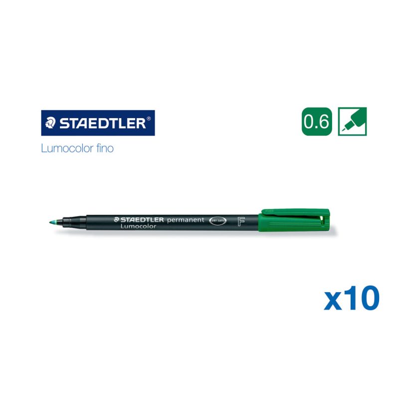 Lumocolor Permanent Fino (Verde) STAEDTLER