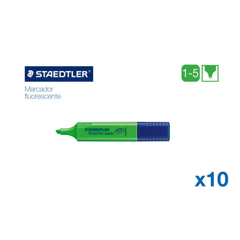 Rotulador Fluorescente Verde Textsurfer
