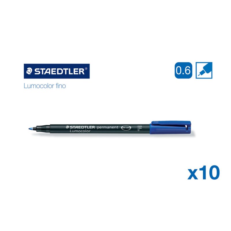 Lumocolor Permanent Fino (Azul) STAEDTLER